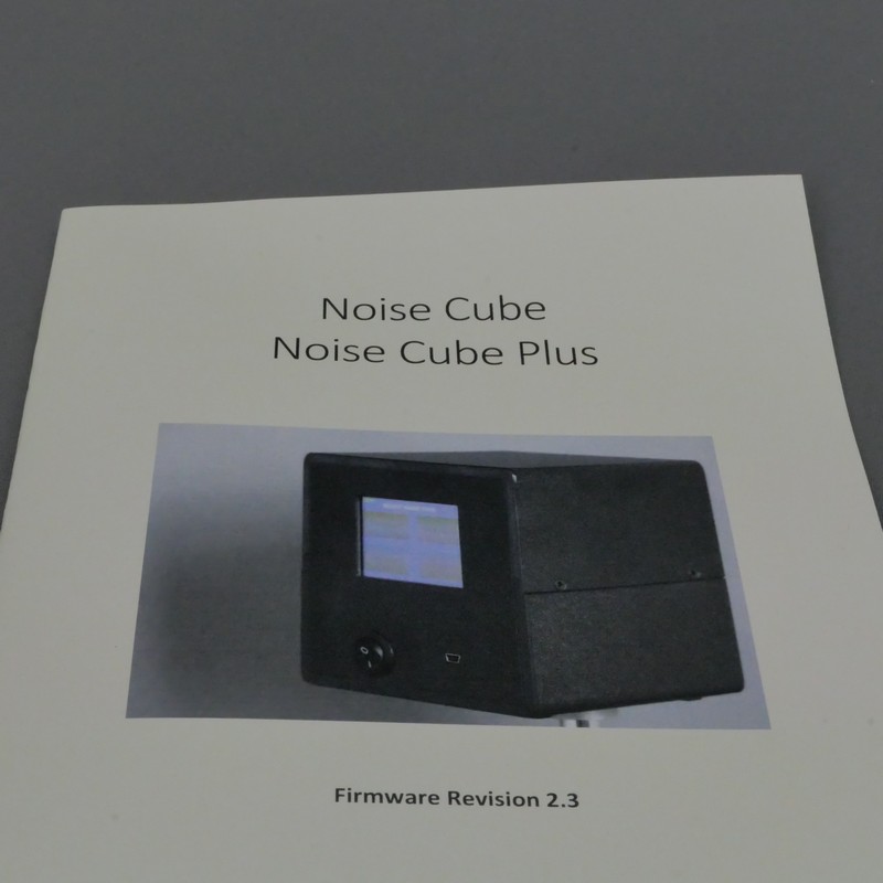 NoiseCube instructions
